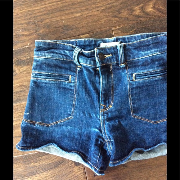 Abercrombie & Fitch stretch jean shorts - Picture 2 of 5